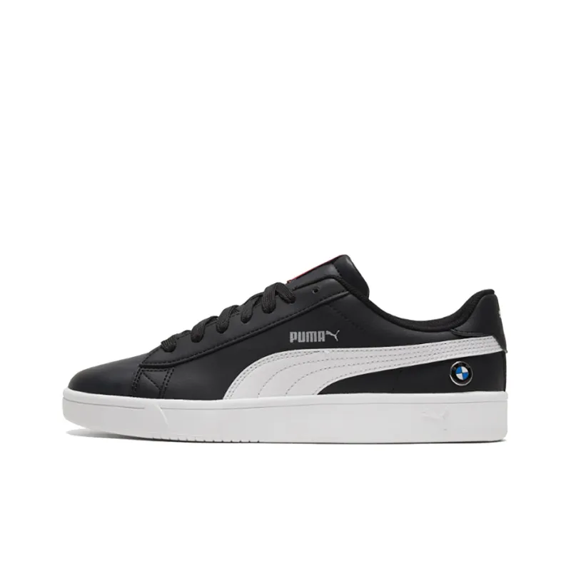 PUMA Bmw Motorsport Court Black/White Casual Board Shoes-0