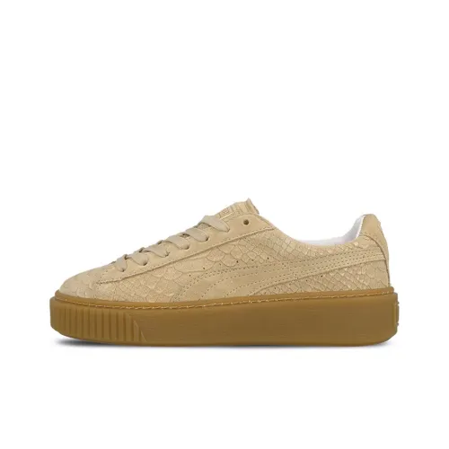 Puma Platform Exotic-Skin Sneakers