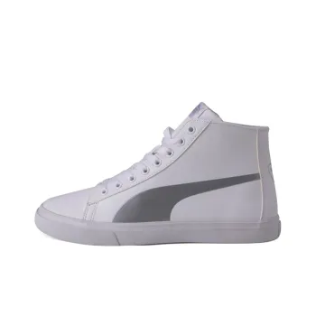 PUMA Skateboard Shoes Men High-Top White