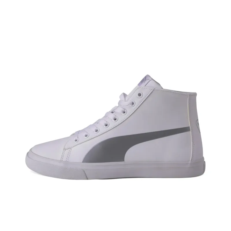PUMA Skateboard Shoes Men High-Top White-0
