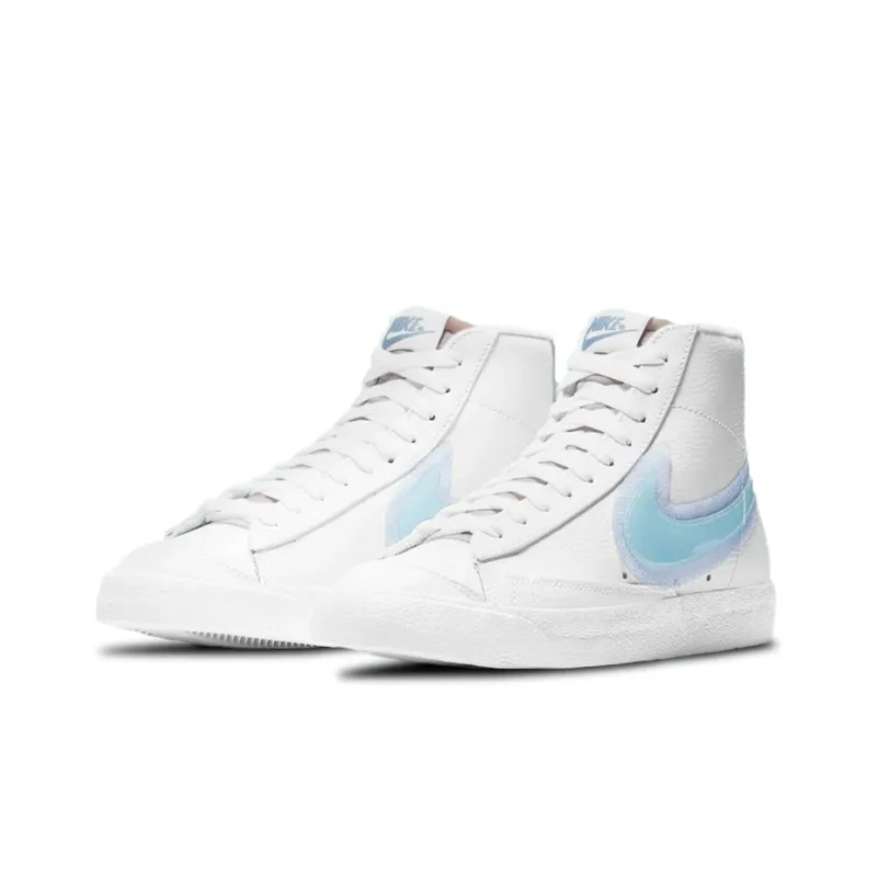 Nike Blazer Mid 77 White Glacier Blue Women's-2