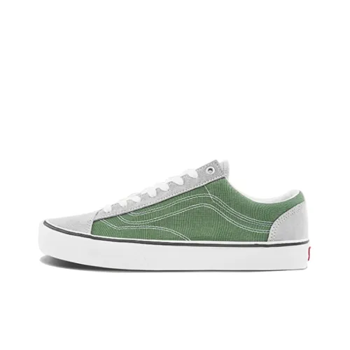 Vans Style 36 Skateboard Shoes Unisex Low-Top Green/Khaki