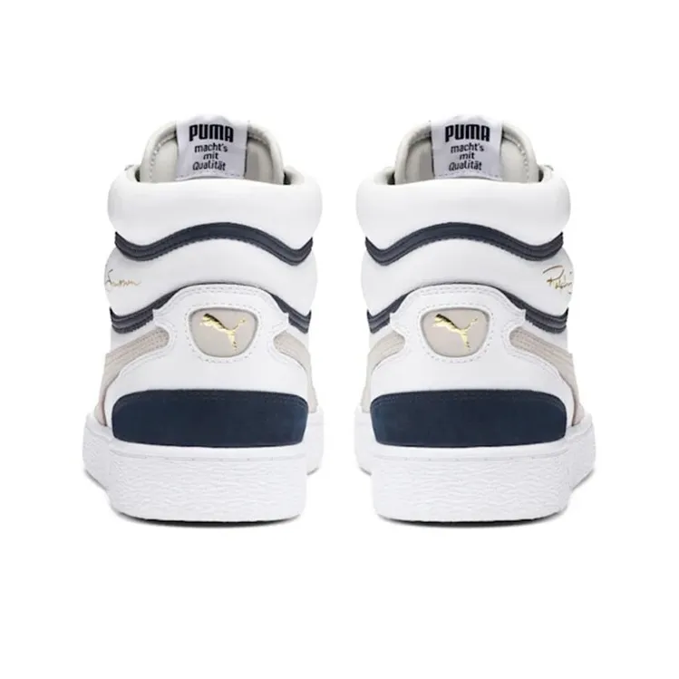 PUMA Ralph Sampson Mid Og White Grey Violet Peacoat-3