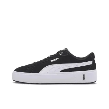 PUMA Smash Platform V2 Suede 'Black White' Women's