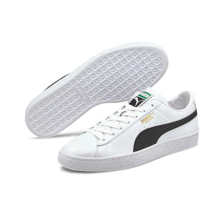 PUMA Basket Classic 21 'White Black'-4
