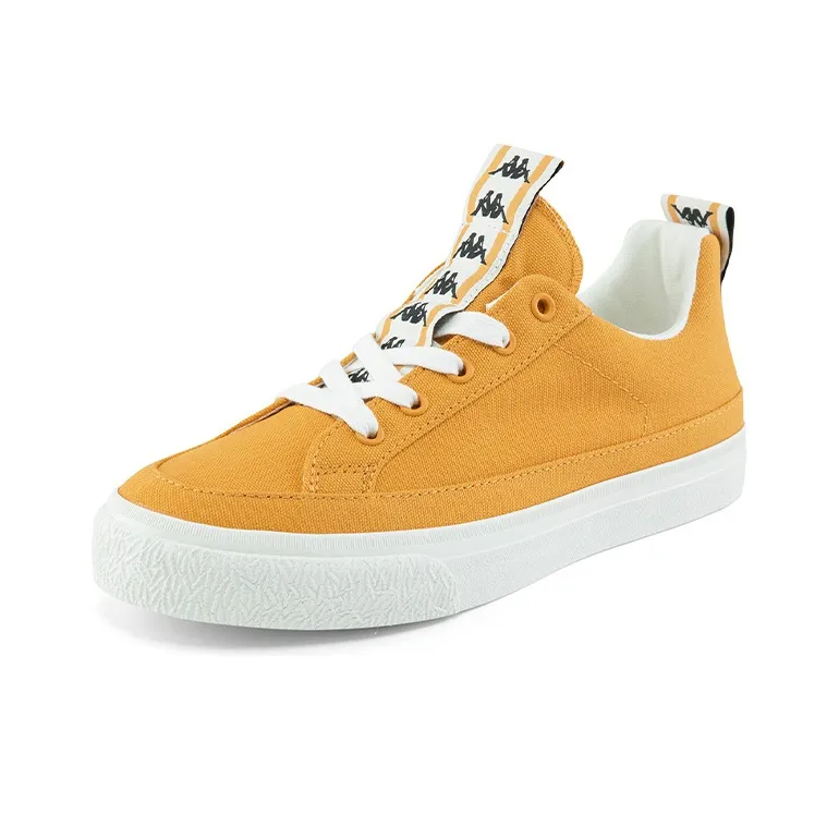 Kappa Low-Top Skateboard Shoes Unisex Yellow-1
