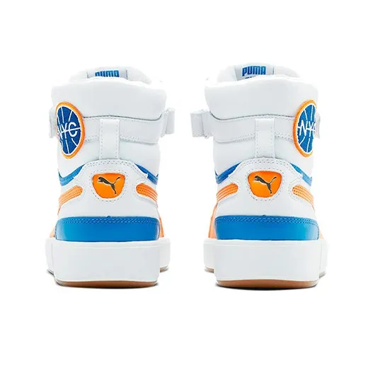 PUMA Sky Lx Mid Athletic Nyc 'White Blue Orange'-4