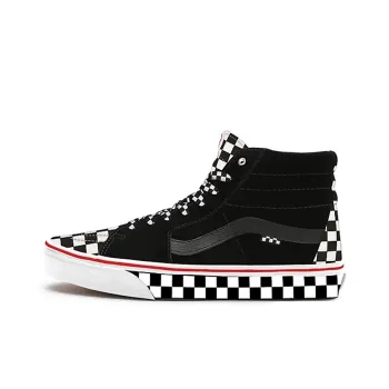 Vans Customs Sk8 hi Skate Chessboard Black/White