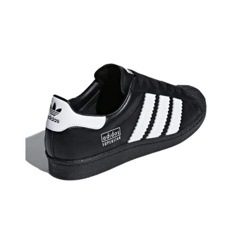 Adidas Superstar 80s Enlarged Stripes Black-2