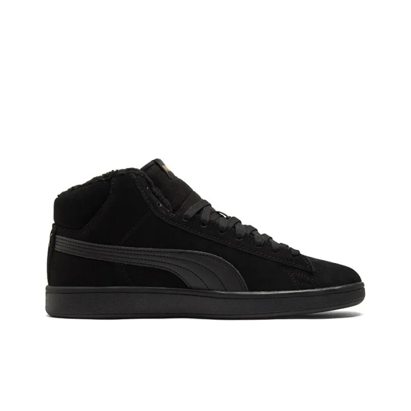 PUMA Smash V2 Mid Winter 'Black Team Gold'-1