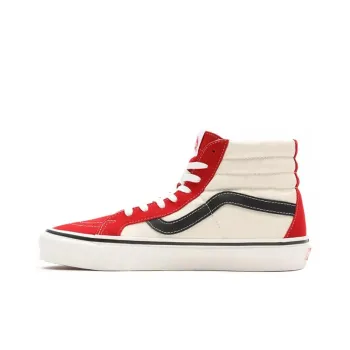 Vans SK8 Hi 38 DX Anaheim Factory White Red