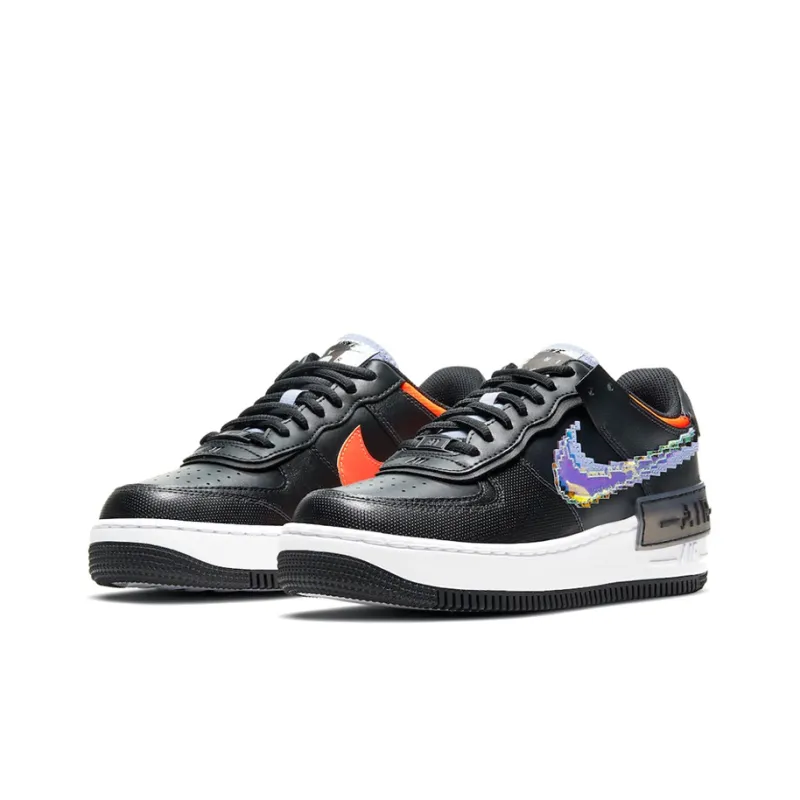 Nike Air Force 1 Low Shadow 8 Bit Black Women's-2
