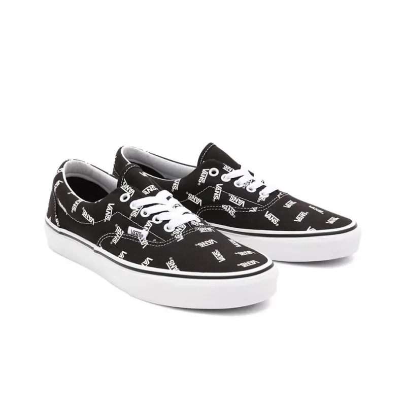 Vans Era 'Allover Logo Black White'-2