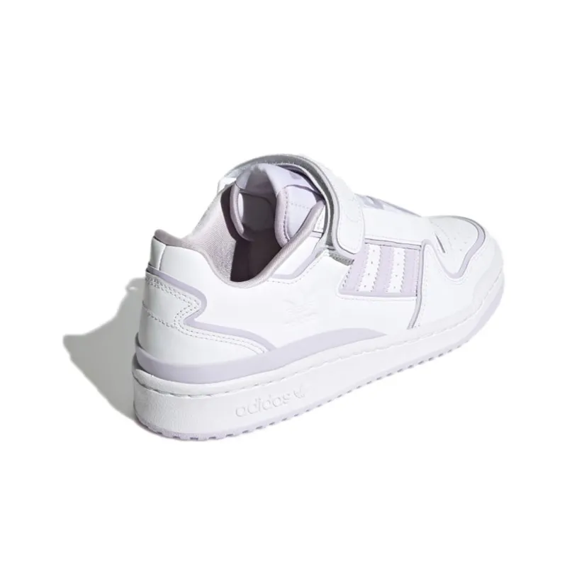 Adidas Forum Plus White Purple Tint Women's-3