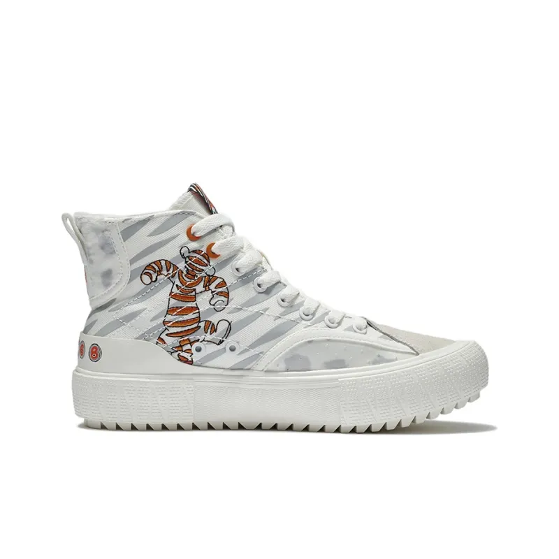 Li Ning Classic Canvas Hi X Disney Tigger 'White' Women's-1