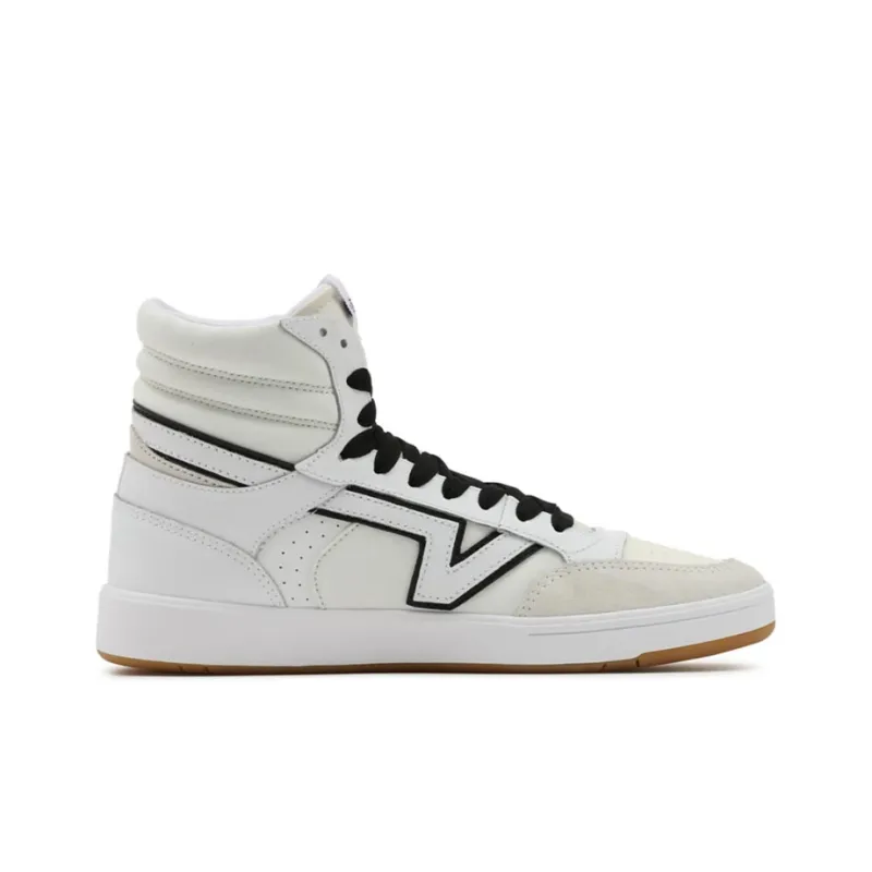 Vans Serio Collection Lowland Hi Comfycush 'White Black'-1