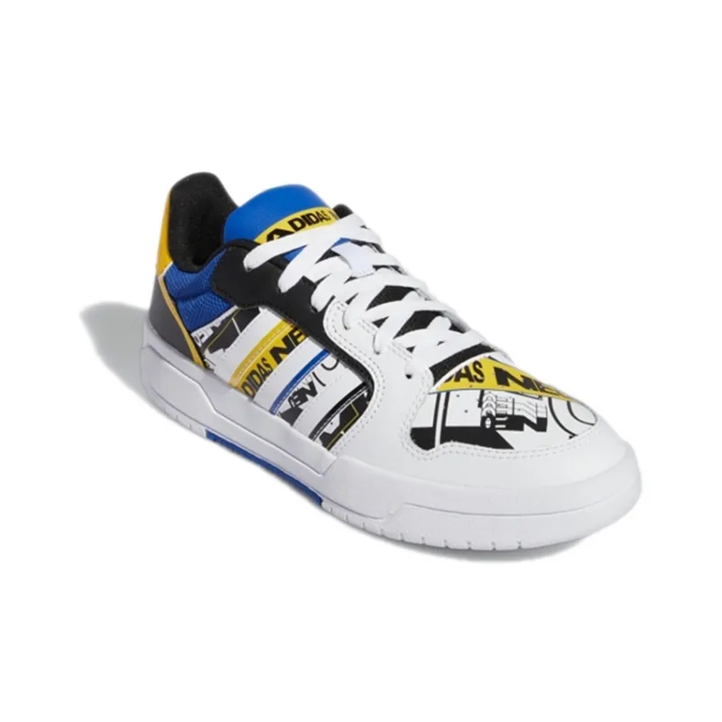 Adidas Neo Entrap 'White Yellow Blue'-2