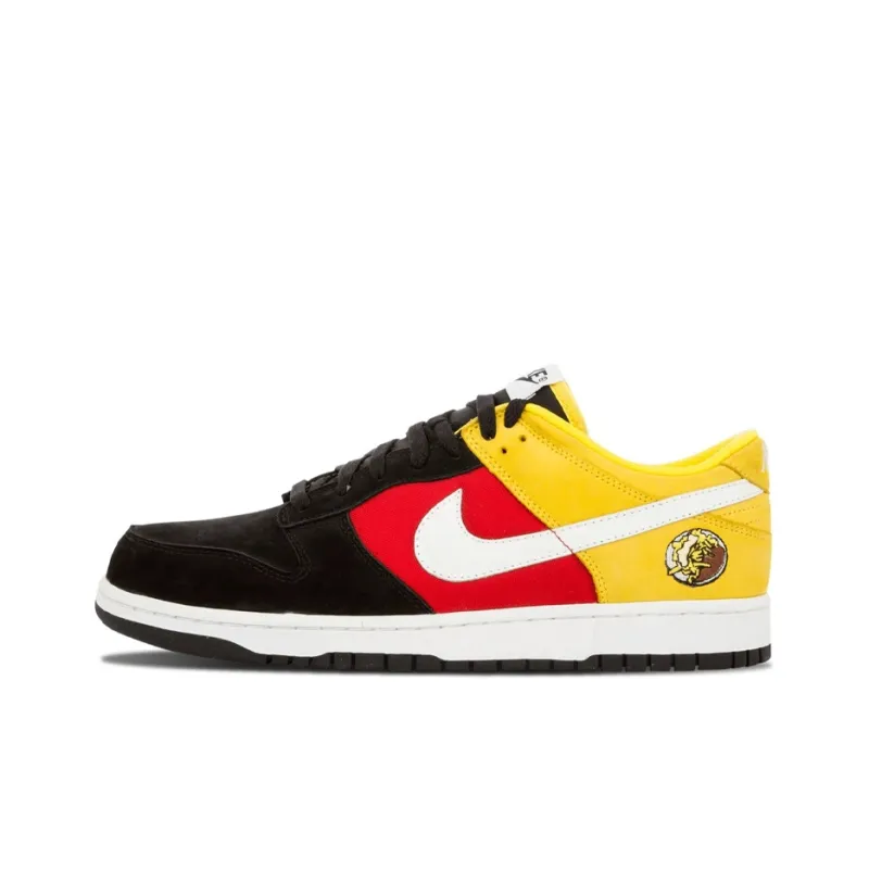 Nike Dunk Low Cl Black Red Yellow-0