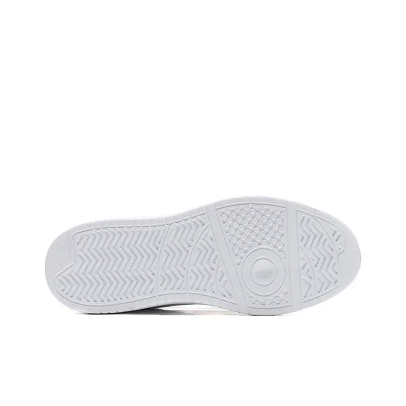 LiNing Coverage Slip Resistant, Abrasion Resistant, Lightweight Low Top Skateboard Shoes Men's Pure White-4