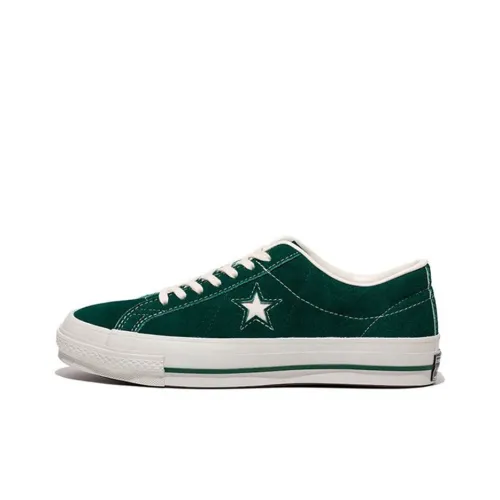 Converse One Star Skateboard Shoes Unisex Low-Top Green