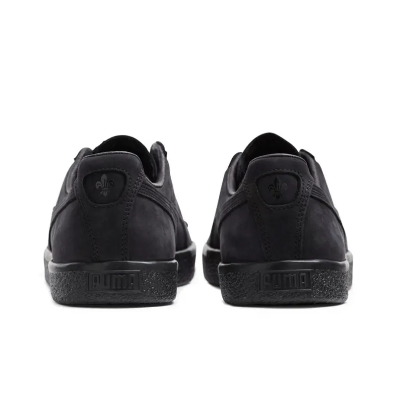 PUMA Clyde Court Skateboard Shoes Unisex Low Top Black-4