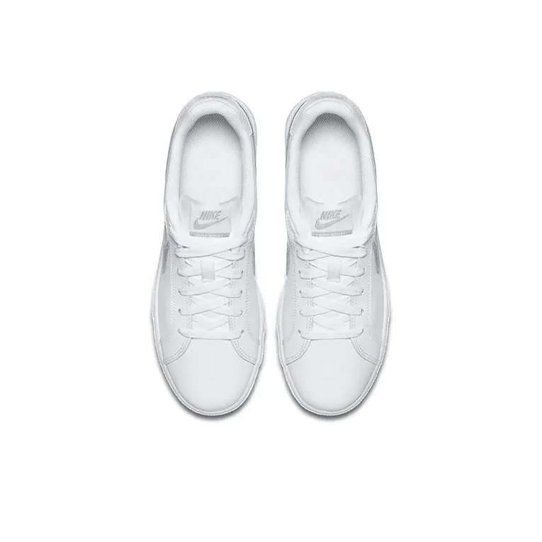 Nike Court Royale White Metallic Silver Women's-3