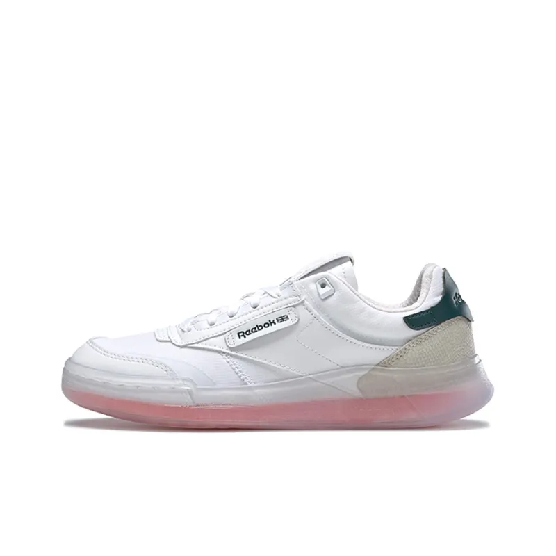 Reebok Club C Legacy White Twisted Coral Women's-1