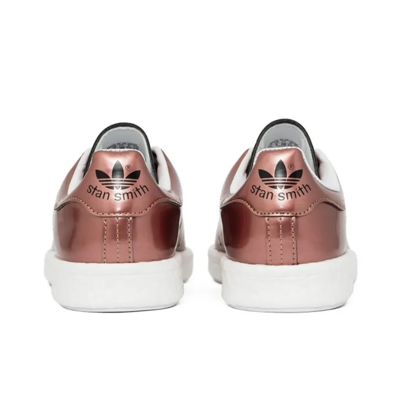Adidas Stan Smith Boost Copper Metallic Women's-2