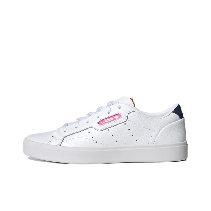 Adidas Originals Sleek 'Cloud White Crew Navy' Women's-0