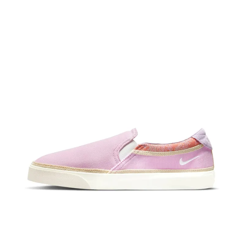Nike Court Legacy Low Top Skateboard Shoes Women's Light Purple-0