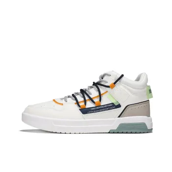 361° Breathable Mid Top Skateboard Shoes Men's Ecru