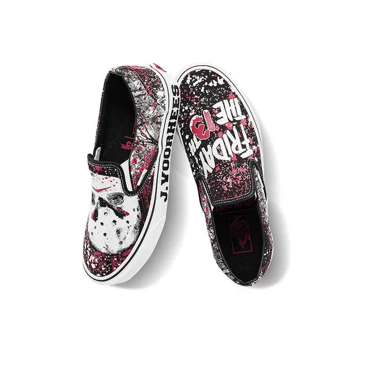Vans Classic Slip On Horror Pack Friday The 13th Jason Voorhees-3