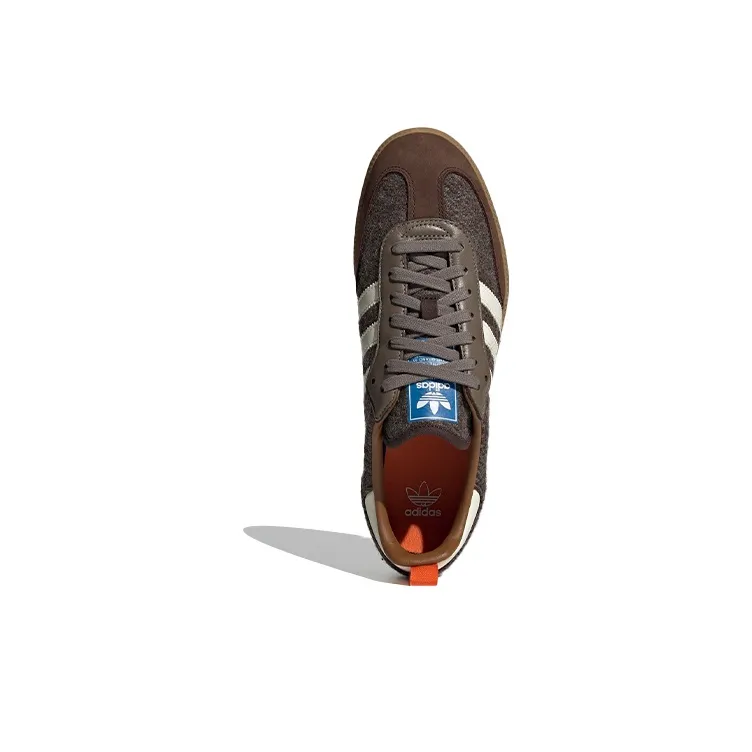 Adidas Samba Fox Tweed Dark Brown-4