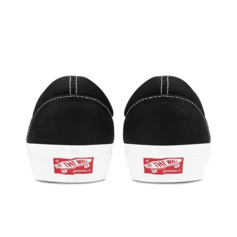 Vans Vault Og Classic Slip On Lx Canvas Black White-4
