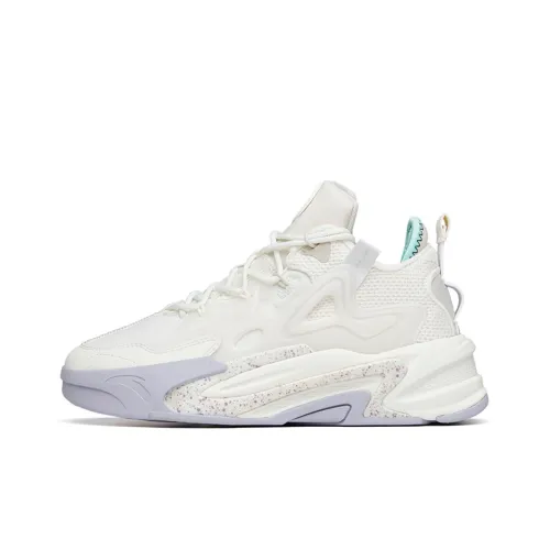Anta G6 Soup 2.0 Low Top Skateboard Shoes Women's White Gray