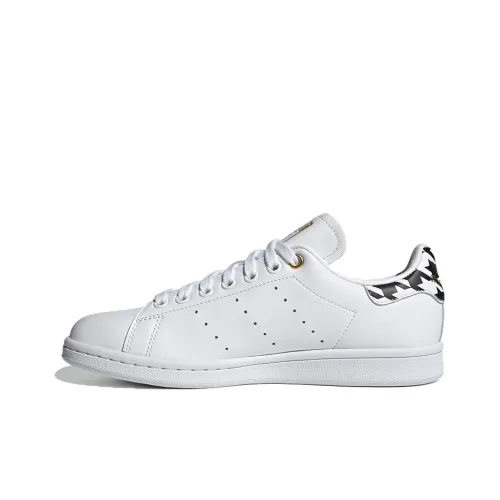 Adidas Originals Stan Smith Skateboard Shoes Unisex Low-Top White/Black/Gold