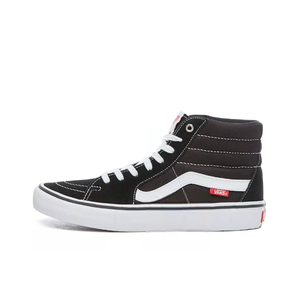 Vans Sk8-HiPro ブラック/ホワイト Vans Sk8-Hi Skate Black/White – Backwoods