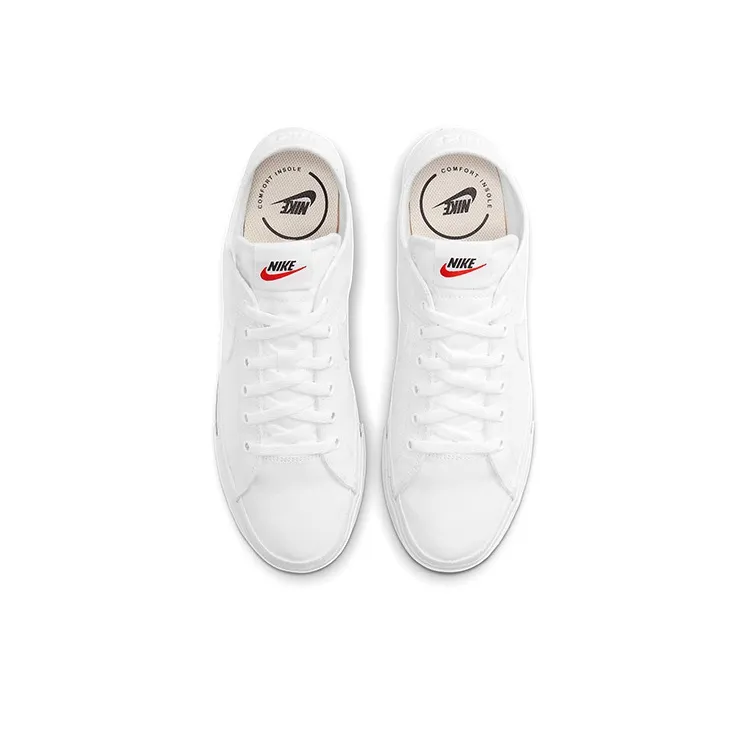 Nike Court Legacy Canvas White Black-3