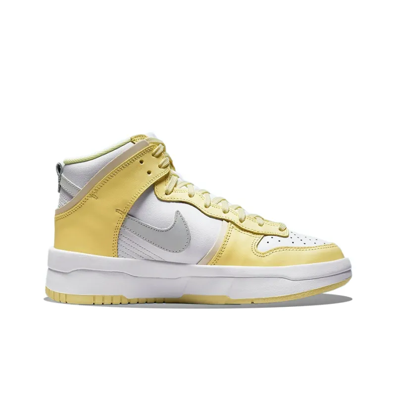 Nike Dunk High Up Rebel Lemon Yellow Women's-1