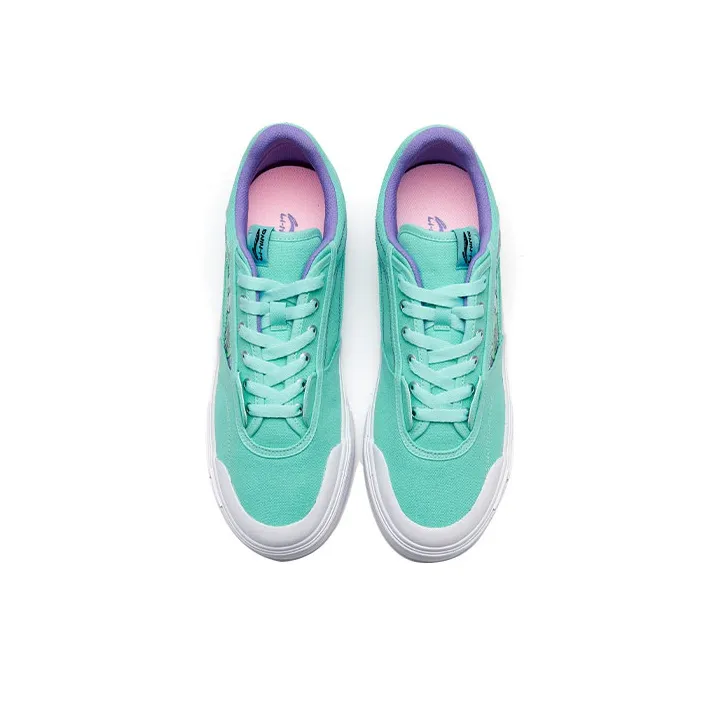 Steven Harrington x LiNing Hand-Plant Anti-Slip And Wear-Resistant Lightweight Low-Top Skateboard Shoes Men's Green-3