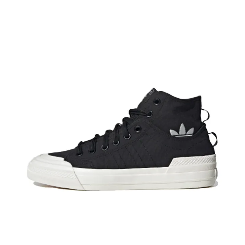 Adidas Originals Nizza Hi Dl 'Black White'-0