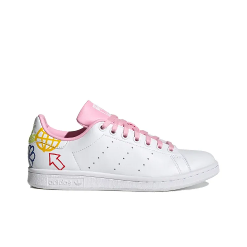 Adidas Women's Stan Smith 'Doodle White Pink' Women's-1