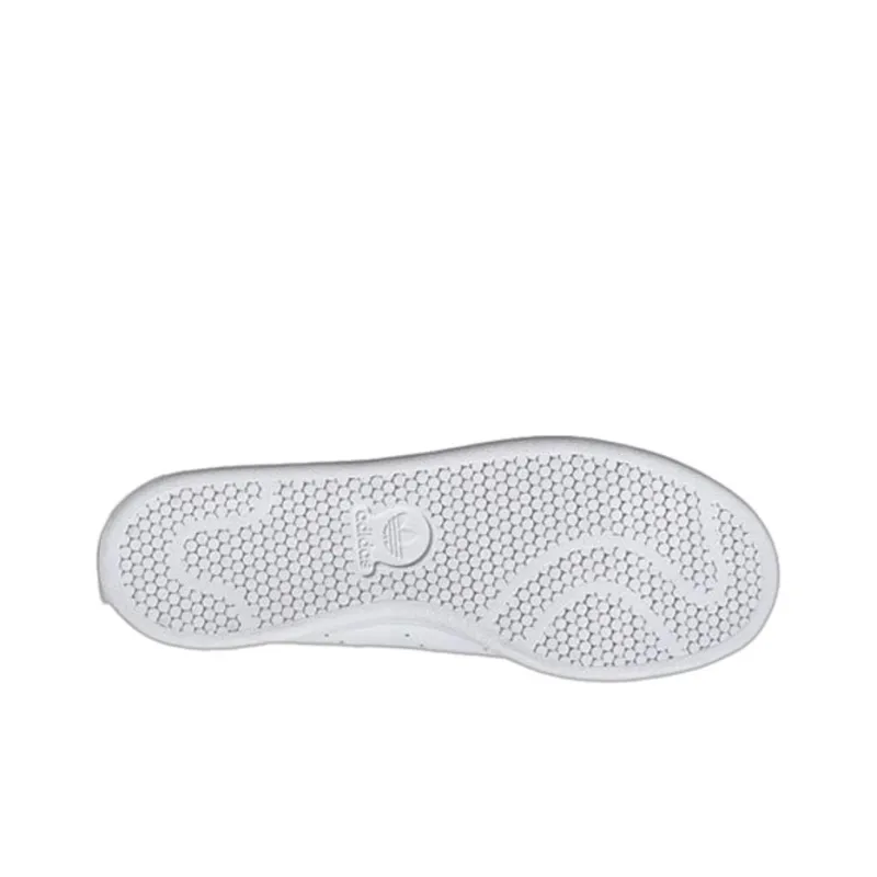 Adidas Stan Smith White Black Cursive Heel-3