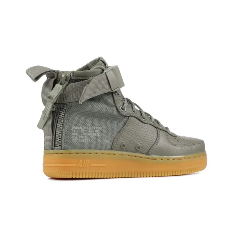 Nike SF Air Force 1 Mid Dark Stucco Women's-3