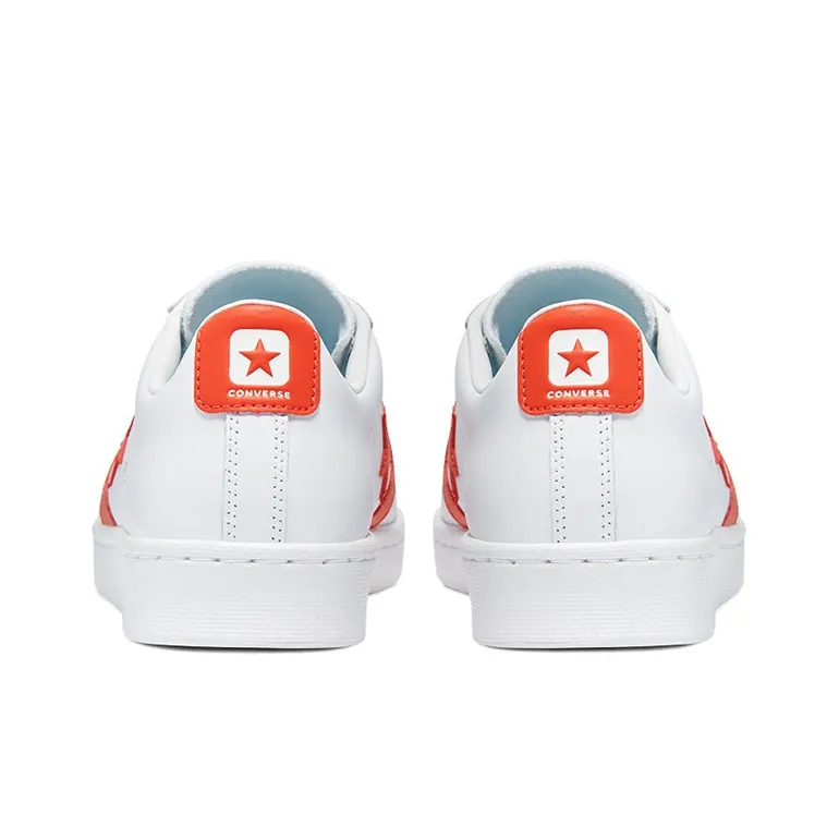 Converse Pro Leather Low Color Pop White Bright Poppy-4