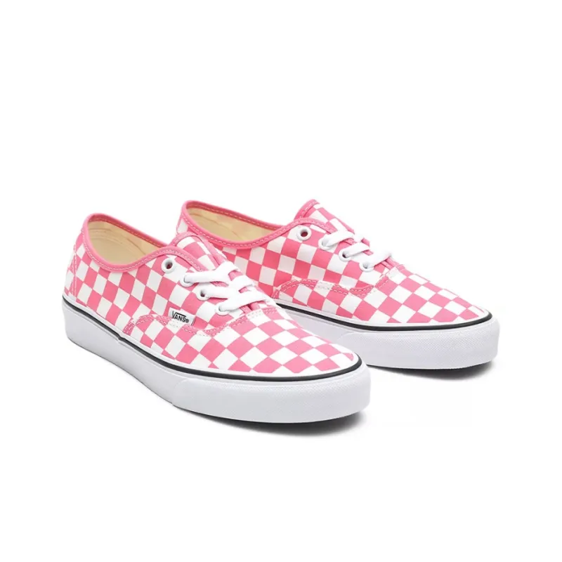 Vans Checkerboard Authentic Checkboard Pink/White-2