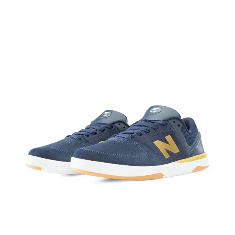 New Balance Pj Stratford 533 Skate Shoes 'Navy Gold White'-2