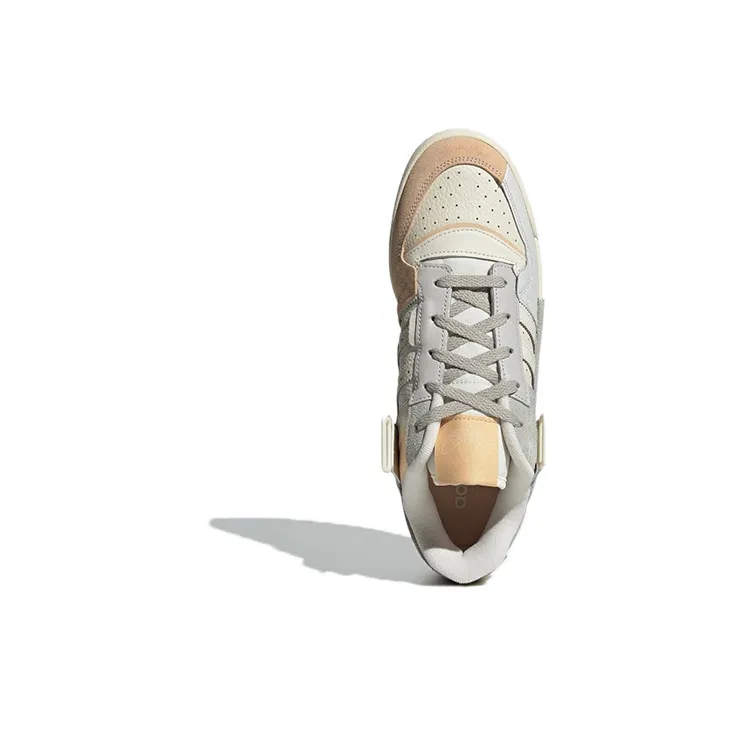 Adidas Originals Unisex Forum Exhibit Low Sneakers Beige/Grey-4