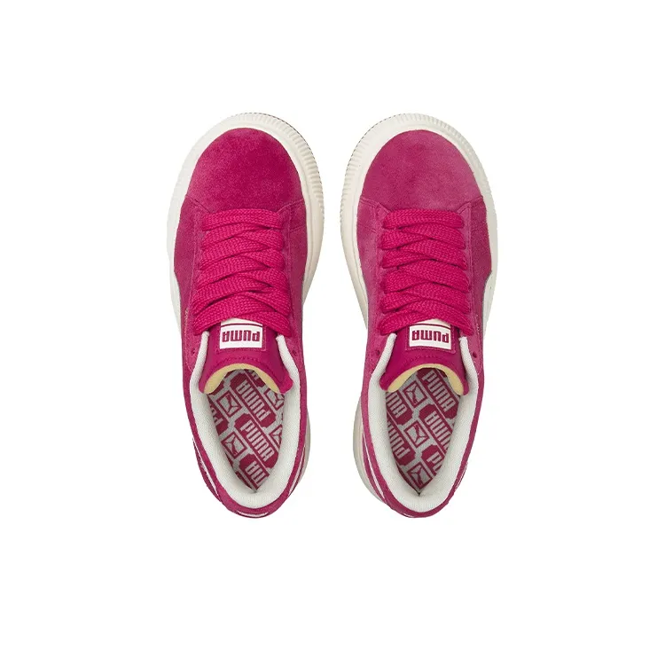 PUMA Suede Mayu Up 'Wine Red Creamwhite' Women's-3