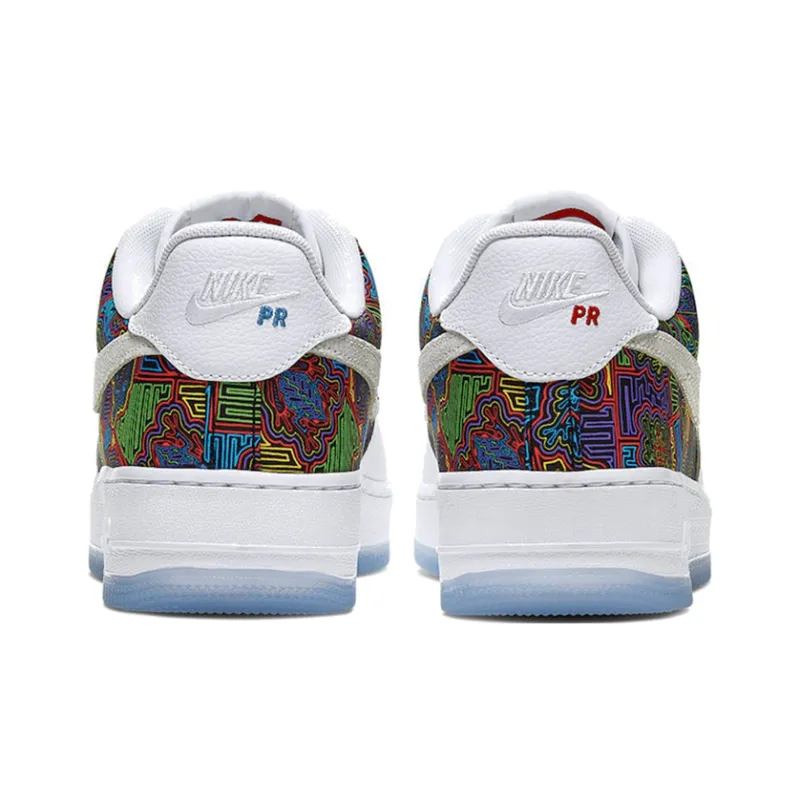 Nike Air Force 1 Low Puerto Rico 'White Multicolor'-3